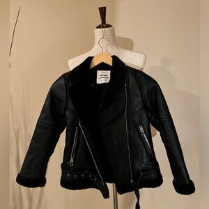 ZARA Girls Leather Jacket